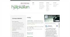Desktop Screenshot of hjalpkallan.se